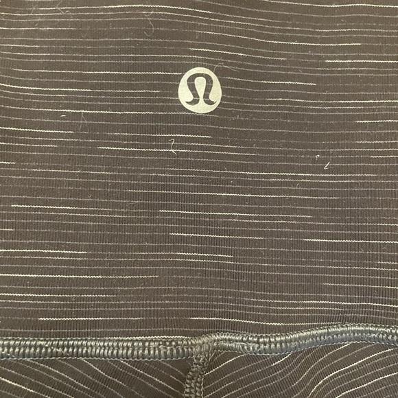 LULULEMON Soulcycle Wunder Under Hi-Rise Tight B&W Ombré Space Dye Leggings 2 - Picture 8 of 8